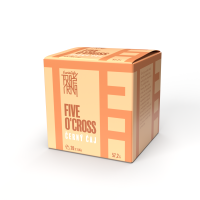 FIVE O&acute;CROSS - čern&yacute; čaj